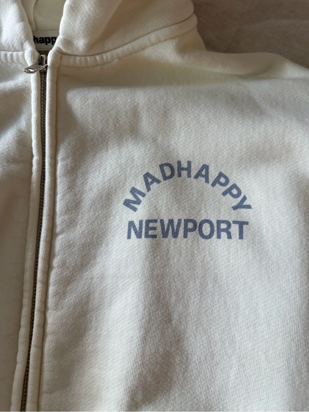 MADHAPPY Newport yellow Zip-Up Hoodie & Shorts Set - - Picture 4 of 6